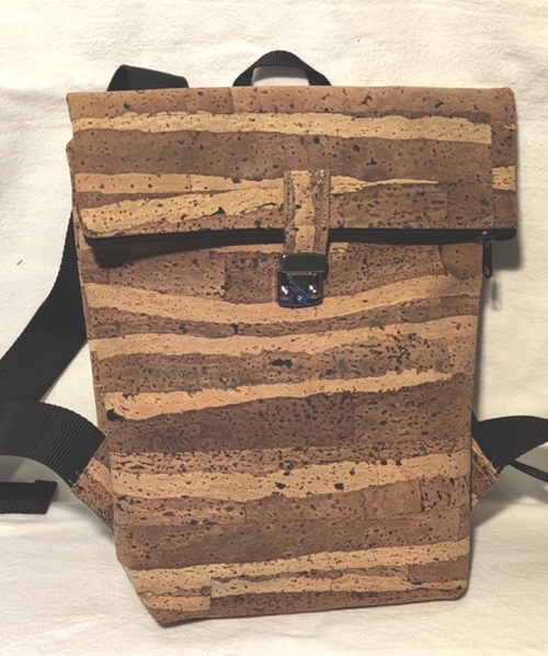 Abbildung: Rolltop Rucksack klein Miami  &ndash; Ansicht 1